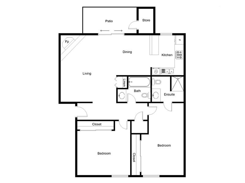 2x2 apartment available today at Enclave at Redwood in West Valley City 2x2 apartment available today at Enclave at Redwood in West Valley City