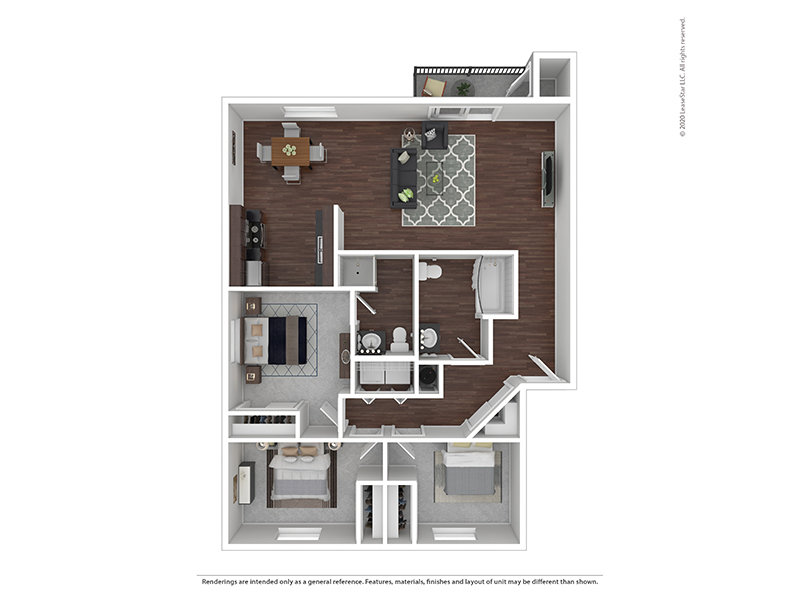 Cedarwest Apartments Floor Plan Three Bedroom Two Bath Cedarwest Apartments Floor Plan Three Bedroom Two Bath
