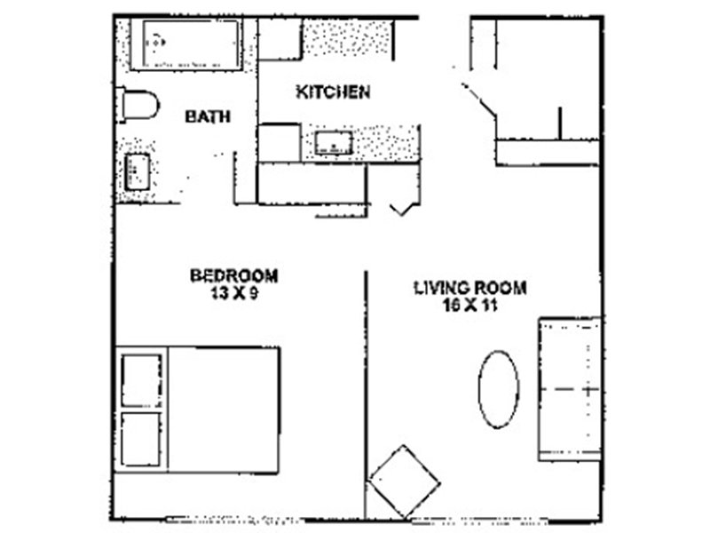 Village Oaks Apartments Floor Plan Barrier Free Village Oaks Apartments Floor Plan Barrier Free