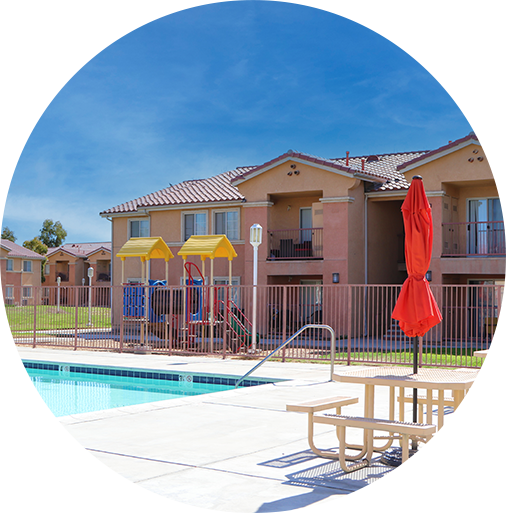 Coachella Apartment Amenities at El Jardin Coachella Apartment Amenities at El Jardin
