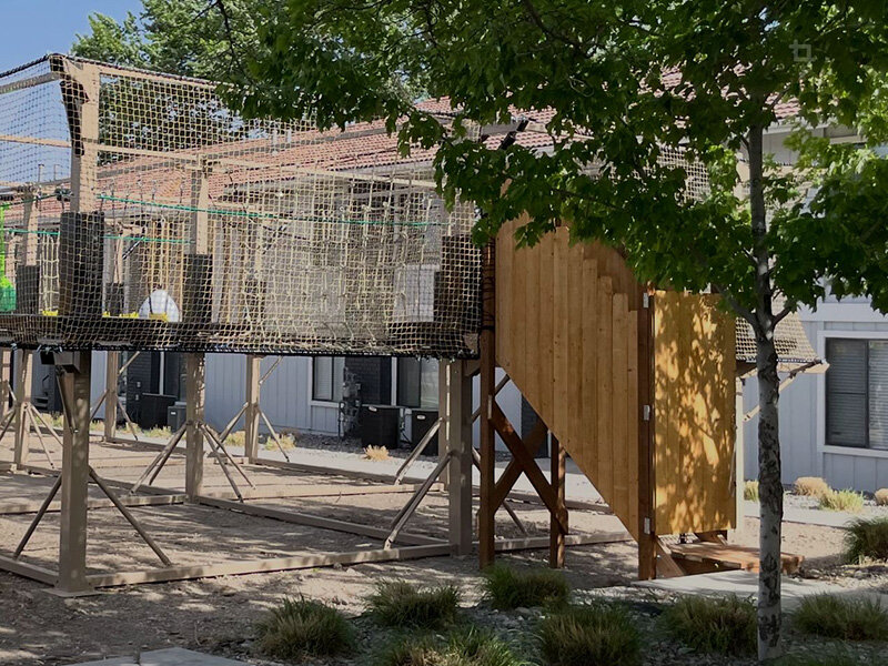 Apartment Rope Course | Enclave at Redwood