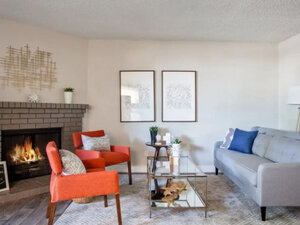 Spacious Living Room | Enclave at Redwood
