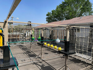 Rope Course at Apartment Complex | Enclave at Redwood