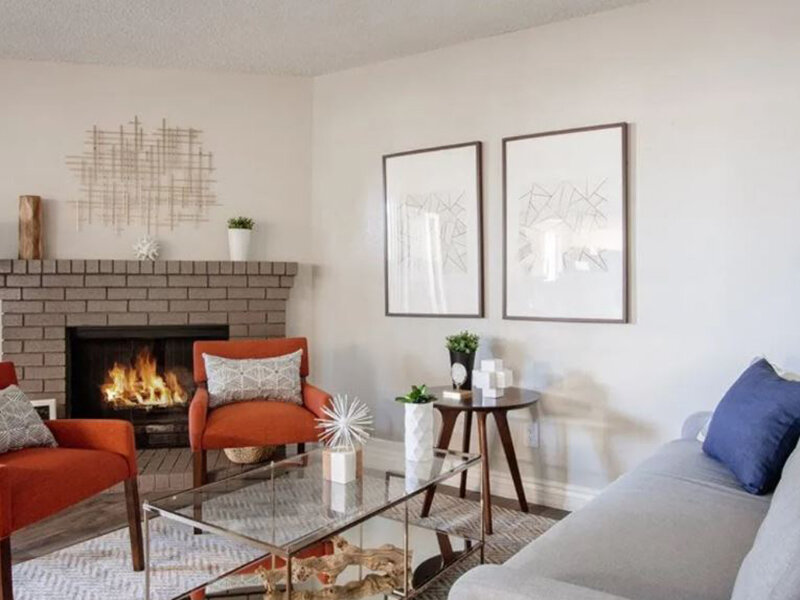 Interior Living Room | Enclave at Redwood