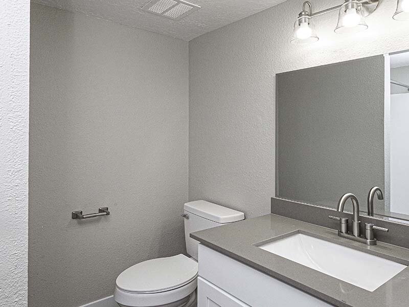 Bathroom | Enclave on Redwood Apartments