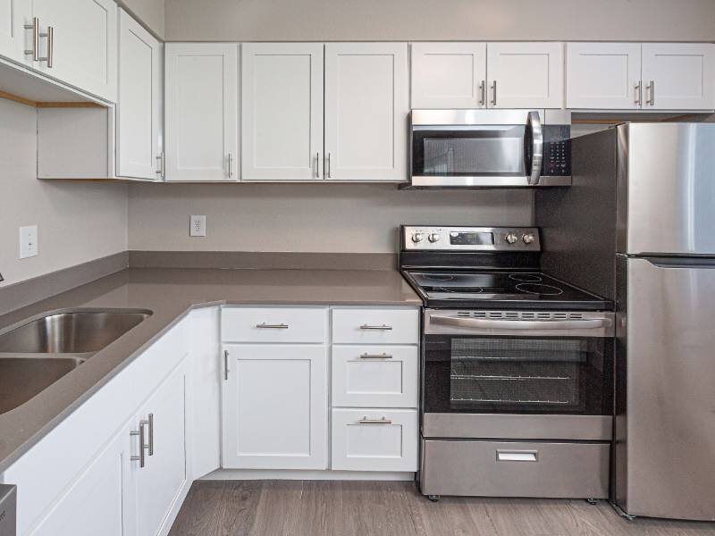 Newly Renovated Kitchen | Enclave on Redwood Apartments