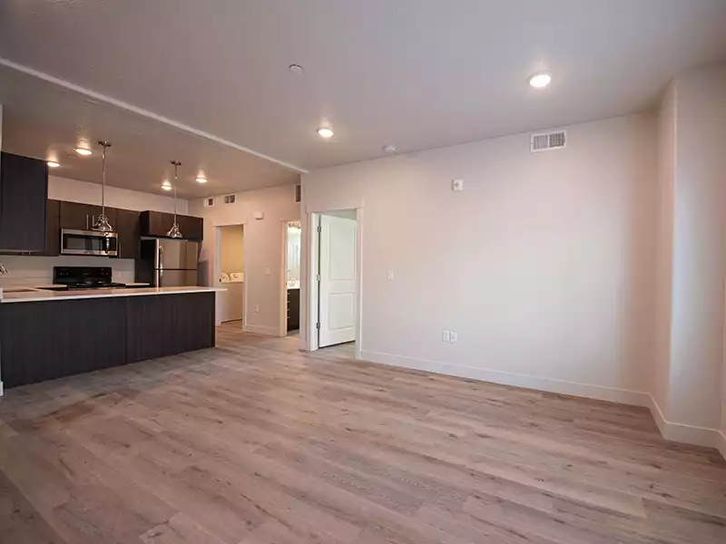 Spacious Living Room | Ogden Flats Apartments in Ogden, UT