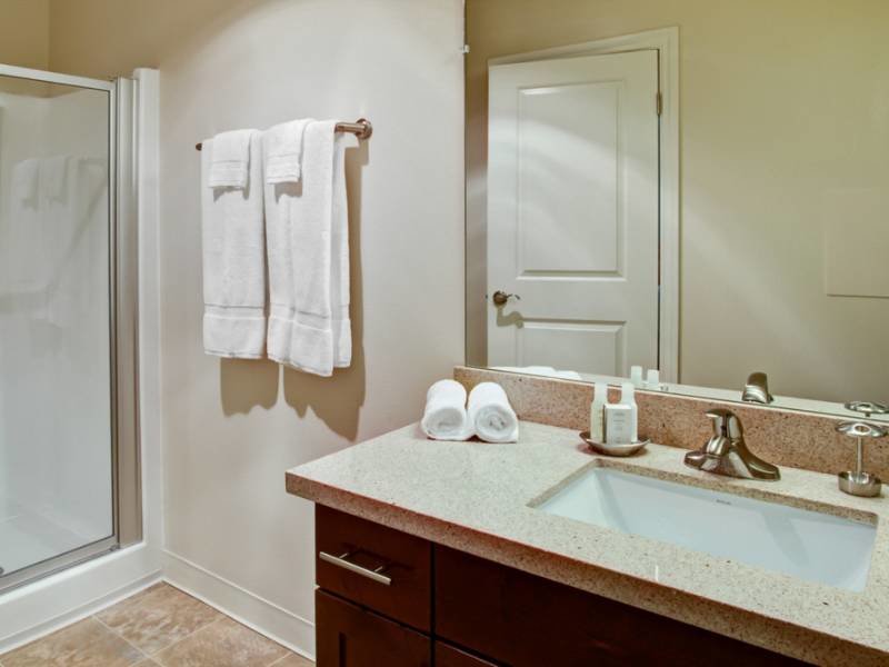 Bathroom | Highridge Apartments