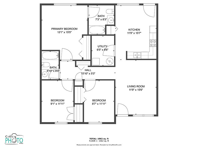 C1 floor plan at Crescent Village