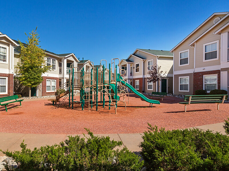 Playground with Benches | Fountain Springs