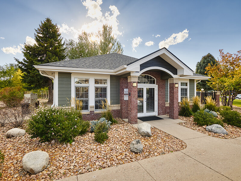 Leasing Office Entrance | Dayton Meadows