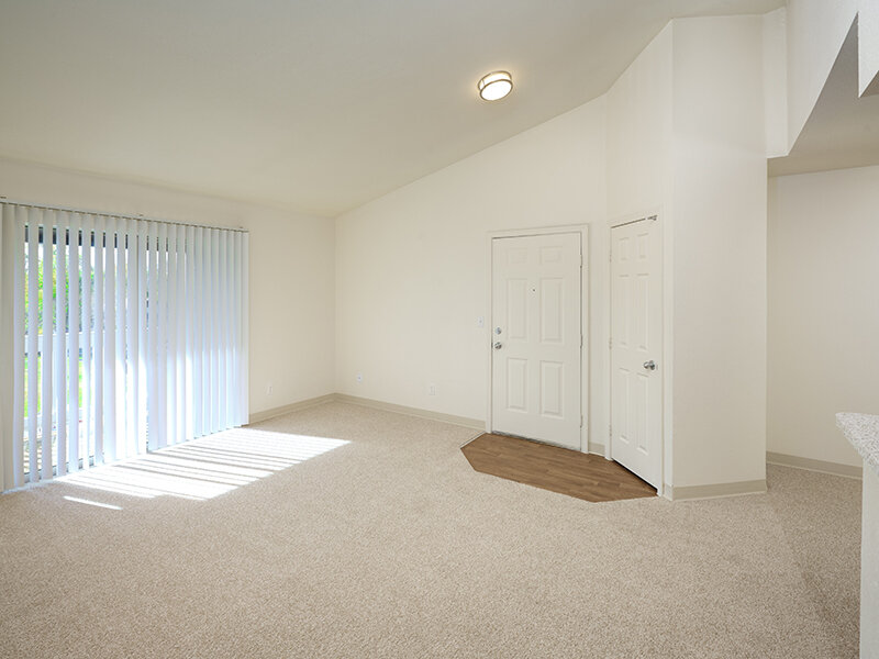 Living Room with Large Window & Closet | Dayton Meadows