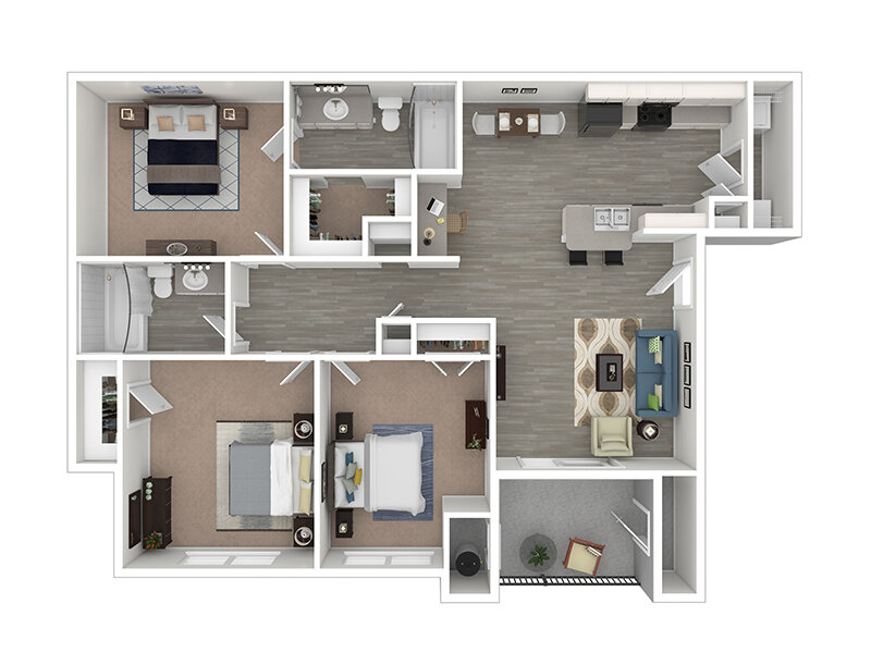 Reserve at Northglenn Apartments Floor Plan Sterling