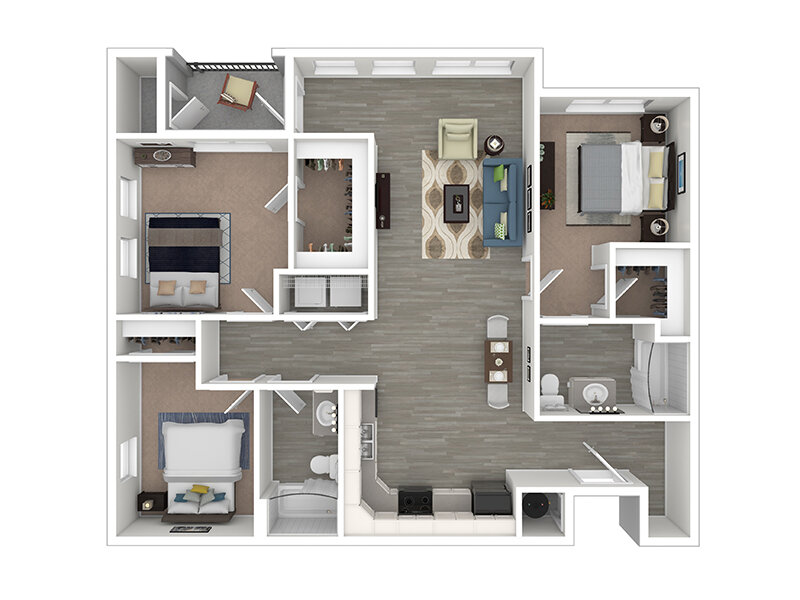 Reserve at Northglenn Apartments Floor Plan Pikes