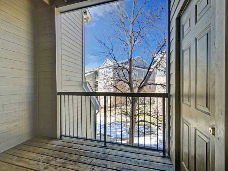 Balcony | Village Crest Apartments in Commerce City, CO