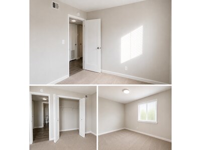 Collage of Carpeted Bedroom | Chambers Cove