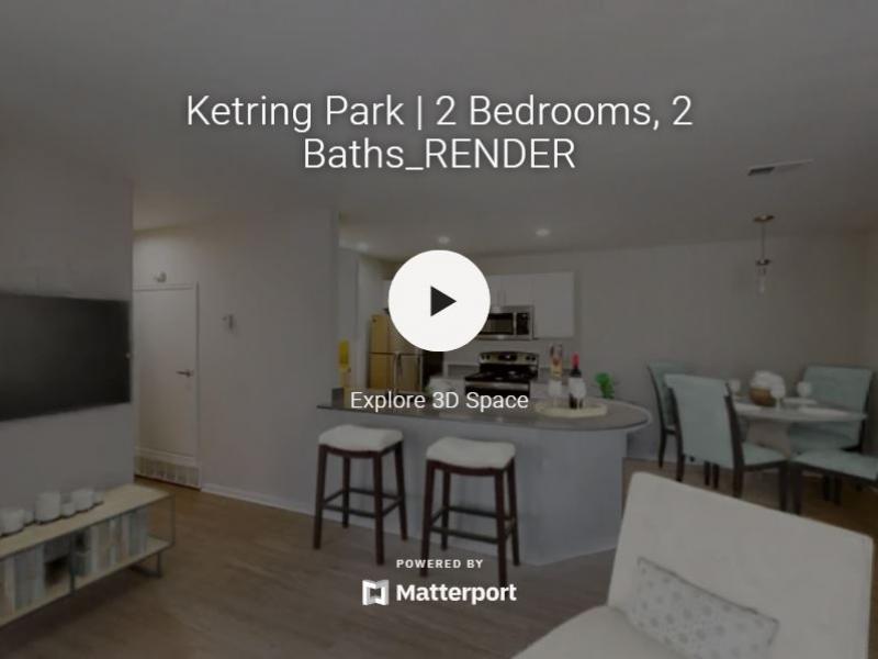 3D Virtual Tour of Ketring Park Apartments