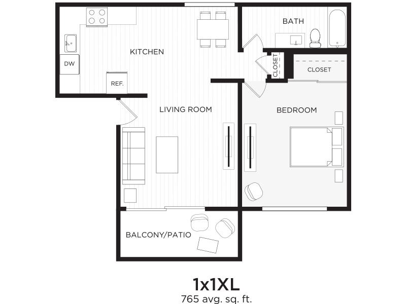 1x1_Extra Large floor plan at Nova at Terra Linda