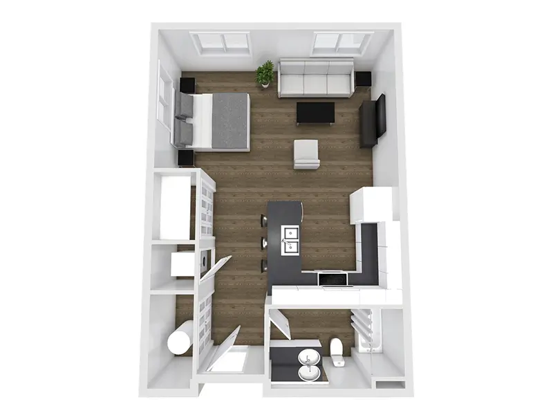 0x1 A floorplan at 400 Element
