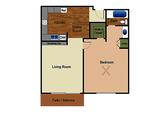 Elan Avante Apartments Floorplan