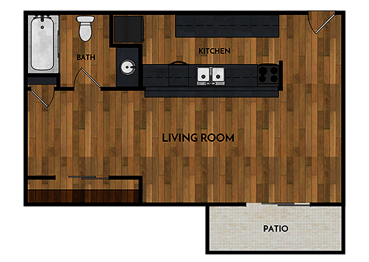 Elan Mesa Lofts Floorplan