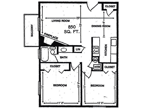 Edge at Fitzsimons Floorplan