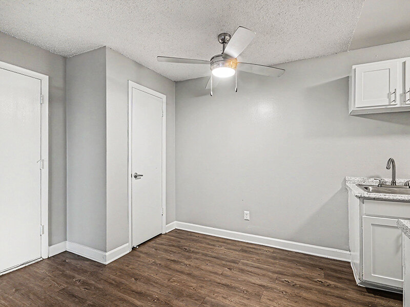 Kitchen with Ceiling Lights and Wood Styled Flooring | Innovation at Fitz