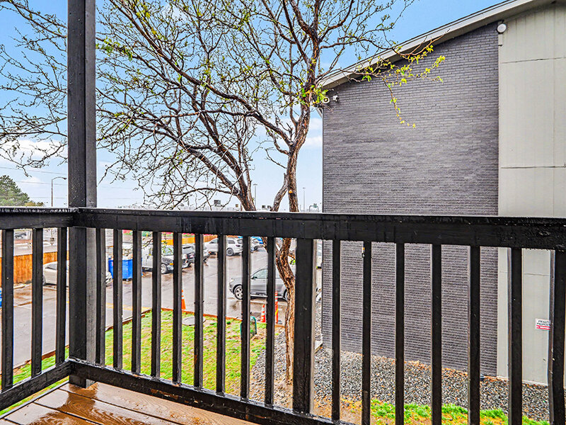 Patio View at Apartment Complex | Innovation at Fitz