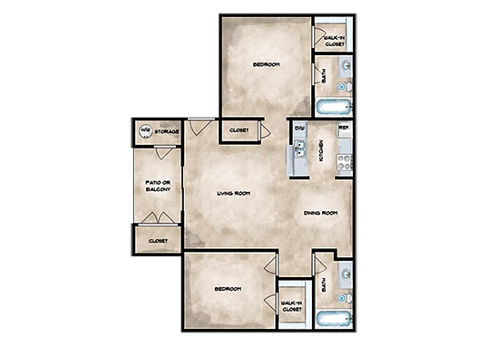 Portola Glendale Floorplan