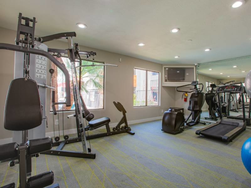 Gym | Portola Glendale Apartments