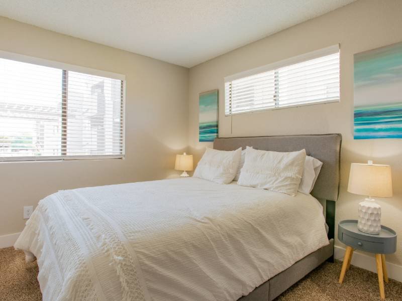 Bedroom | Portola Glendale Apartments