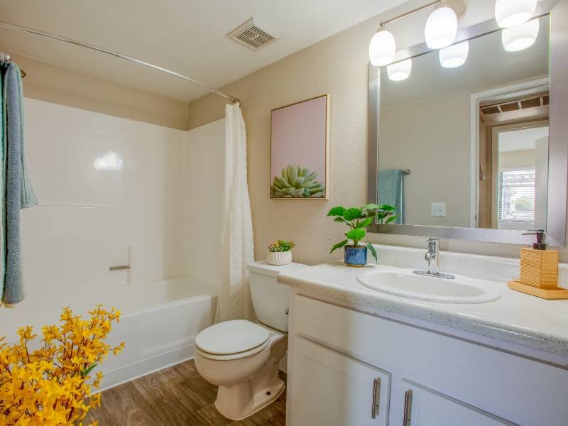 Bathroom | Portola Glendale Apartments