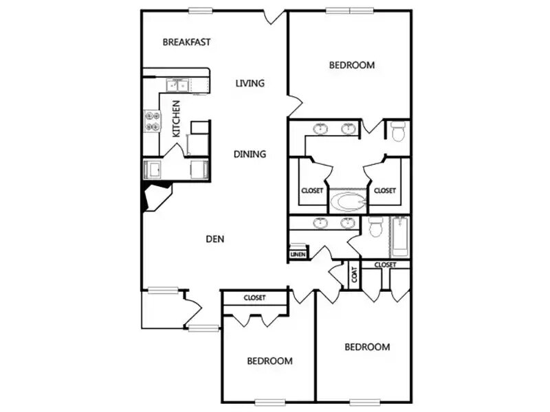 Shiloh Park Townhomes Floor Plan Plano
