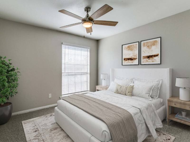 Large Bedrooms | Shiloh Park Townhomes in Plano, TX
