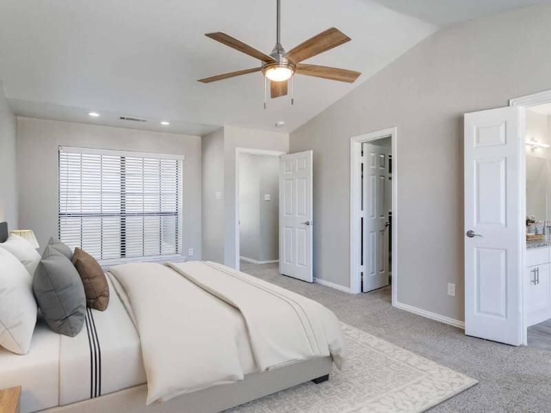 Bedroom | Shiloh Park Townhomes in Plano, TX