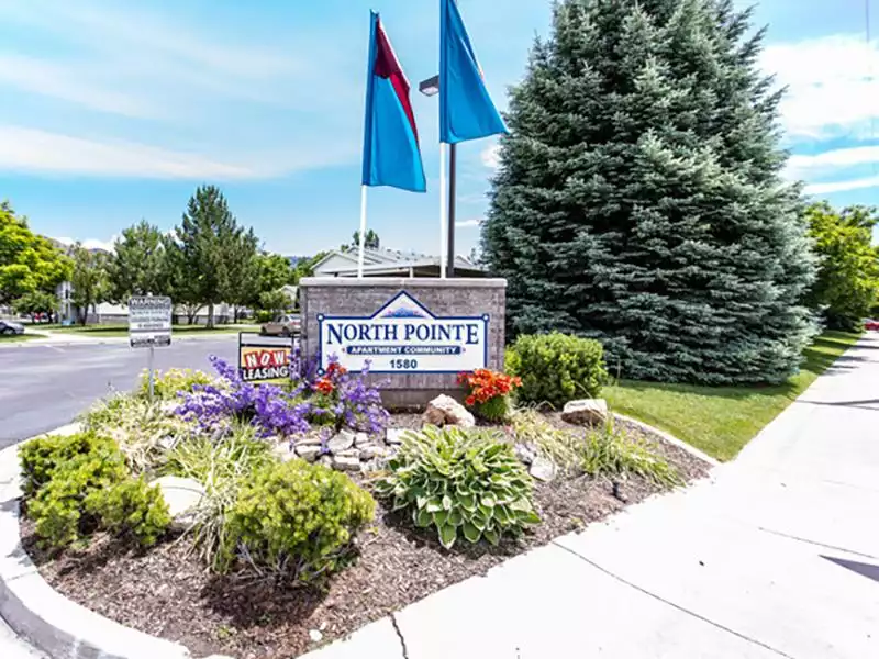 Welcome Sign | North Pointe Apartments