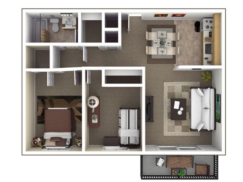 B2 Floorplan at Mountain Ridge