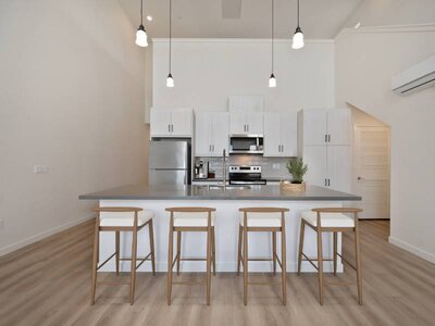 Fully Equipped Kitchen | The Commodore Apartments in National City, CA