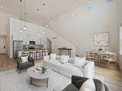 Living Room | The Commodore Apartments in National City, CA