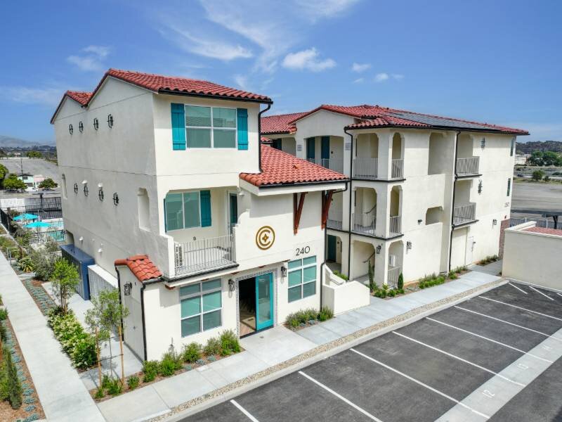 Apartment Exterior | The Commodore Apartments in National City, CA