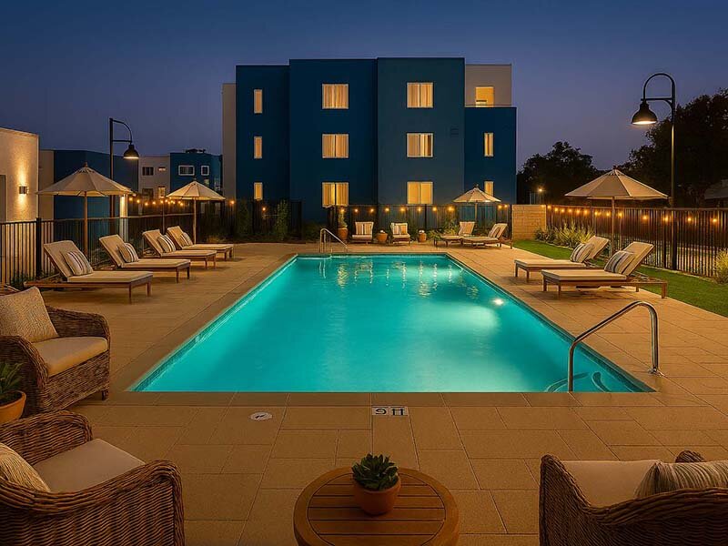 Swimming Pool | Parkside Flats Apartments in Fairfield, CA