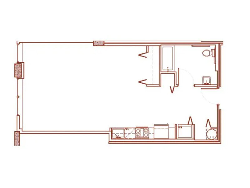 View floor plan image of 0x1-5lw apartment available now