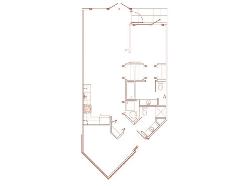 View floor plan image of 1x1D Den apartment available now