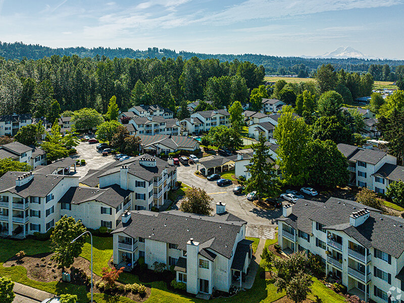 Aerial View | Mallard Point at Riverbend Apartments