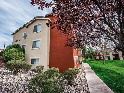 Building Exterior | Canyon Pointe Apartments in St George, UT