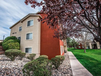 Building Exterior | Canyon Pointe Apartments in St George, UT