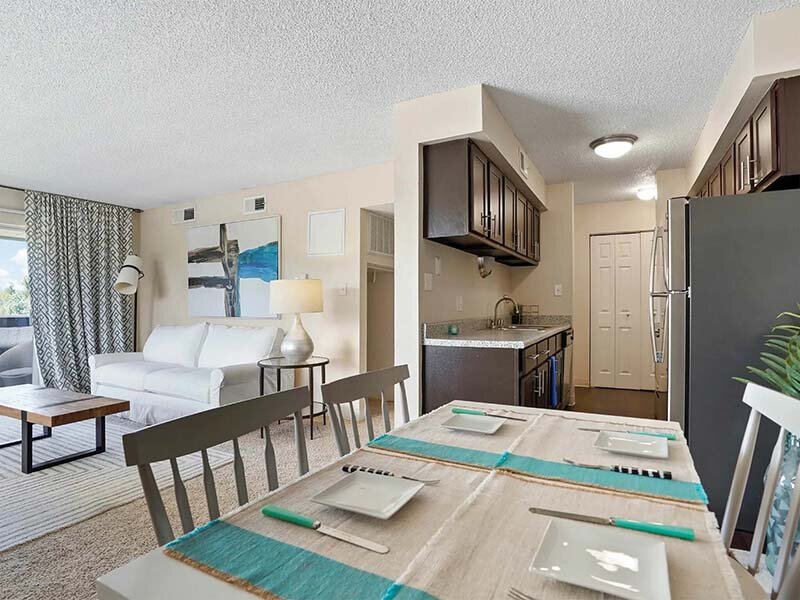 Kitchen and Living Room | The Parker