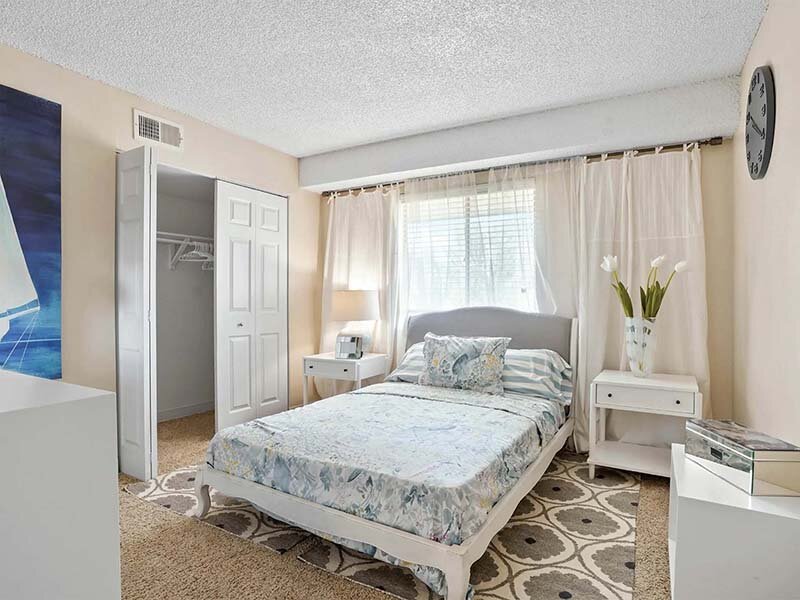 Bedroom & Closet Space | The Parker