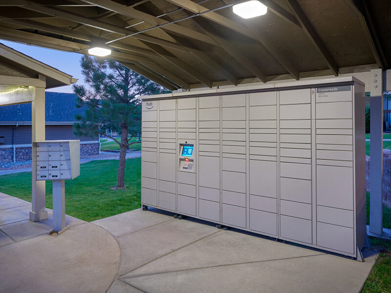 Parcel Lockers | Crossroads at City Center