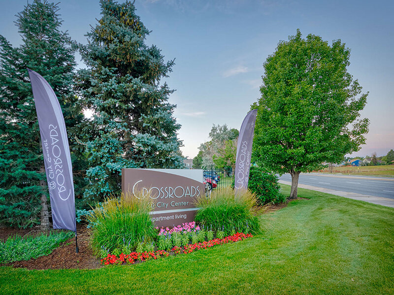 Monument Sign | Crossroads at City Center